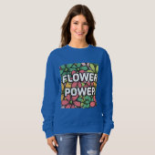 BLUME POWER DAISY T - SHIRT FRAUEN SWEATSHIRS (Vorne ganz)