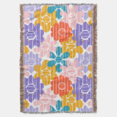 Blume Power Decke (Vorderseite Vertikal)