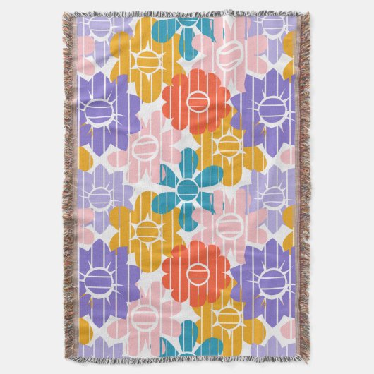 Blume Power Decke (Vorderseite Vertikal)