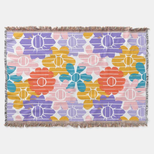 Blume Power Decke (Vorderseite)