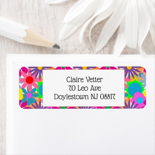 Blume Power der 1970er Jahre (Insitu)