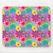 Blume Power der 1970er Jahre Mousepad (Vorne)
