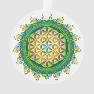 Blume Power des Lebens / Lebensgefühl Ornament