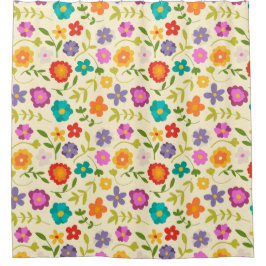 Blume Power Duschvorhang