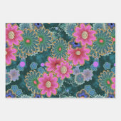 Blume Power Explosionsspass einzigartig Geschenkpapier Set (Vorderseite)