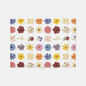 Blume Power Fleecedecke (Vorderseite (Horizontal))