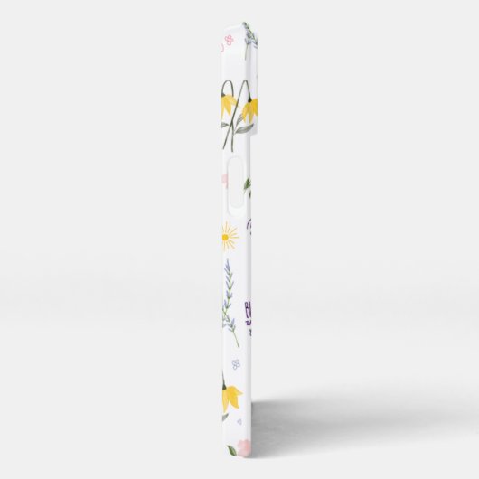 Blume Power Floral iPhone 13 Fall iPhone Hülle (Rechte Seite)