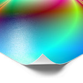 Blume Power Foto drucken (Ecke)