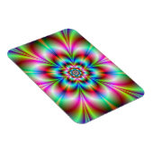 Blume Power Foto Magnet (Rechte Seite)