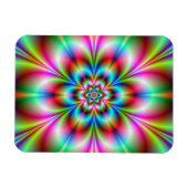 Blume Power Foto Magnet (Horizontal)