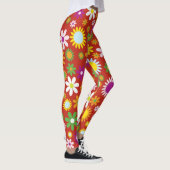 Blume Power Frauen Leggings (Rechts)