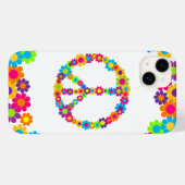 Blume Power Frieden Case-Mate iPhone Hülle (Rückseite (Horizontal))