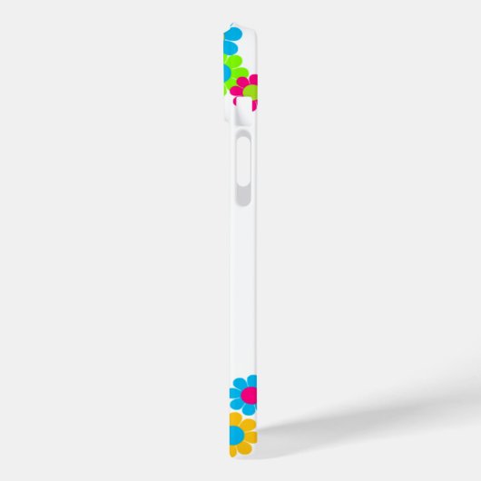 Blume Power Frieden Case-Mate iPhone Hülle (Rückseite / Links)