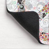 Blume Power Frieden I | BlumePower-Licht Mousepad (Ecke)