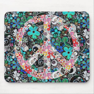 Blume Power Frieden I BlumePower Mousepad