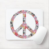 Blume Power Frieden I Mousepad (Mit Mouse)