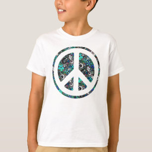 Blume Power Frieden II T-Shirt
