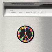 Blume Power Frieden Magnet (In Situ (Geschirrspüler))