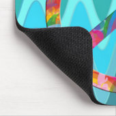 Blume Power Frieden | Sinussee Mousepad (Ecke)