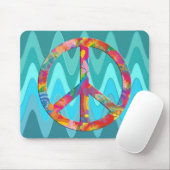 Blume Power Frieden | Sinussee Mousepad (Mit Mouse)