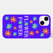 Blume Power Fun Case-Mate iPhone Fall Hülle (Rückseite (Horizontal))