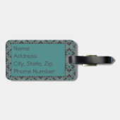 Blume Power Gepäckanhänger (Rückseite horizontal)