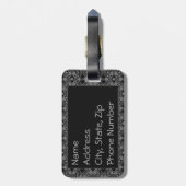 Blume Power Gepäckanhänger (Rückseite vertikal)