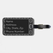 Blume Power Gepäckanhänger (Rückseite horizontal)