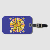 Blume Power Gepäckanhänger (Vorderseite (Horizontal))