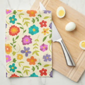 Blume Power Geschirrtuch (Viertel Falte)