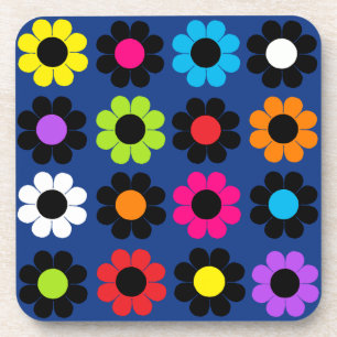 Blume Power Getränkeuntersetzer