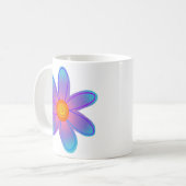 Blume Power Girls' Kaffeetasse (Vorderseite Links)