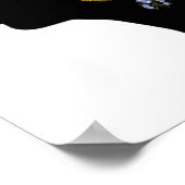 Blume Power Haar Poster (Ecke)