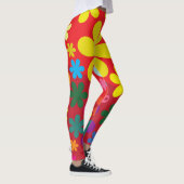 Blume Power Hippie Leggings (Rechts)
