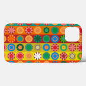 Blume Power in Reihen Case-Mate iPhone Hülle (Rückseite (Horizontal))