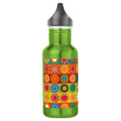 Blume Power in Reihen Trinkflasche (Links)