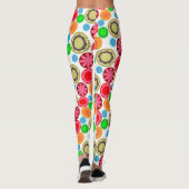 Blume Power in Zeile 002 Leggings (Rückseite)