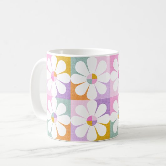 Blume Power Kaffeetasse (Vorderseite Links)