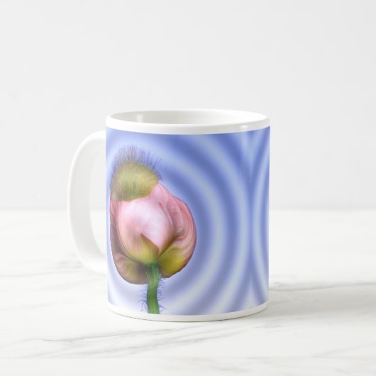 Blume Power Kaffeetasse (Vorderseite Links)
