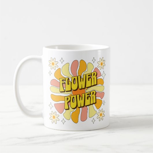 Blume Power Kaffeetasse (Links)