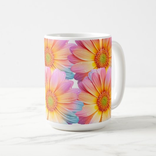 Blume Power Kaffeetasse (VorderseiteRechts)