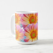 Blume Power Kaffeetasse (Vorderseite Links)