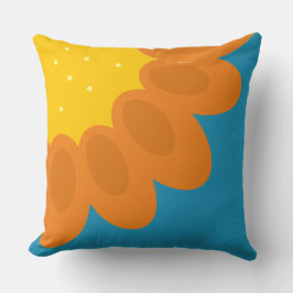 Blume Power-Kopfkissen Kissen