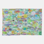 Blume Power Küchentuch (Horizontal)