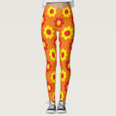 Blume Power Leggings (Vorderseite)