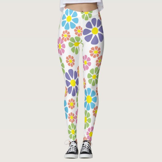 Blume Power Leggings (Vorderseite)
