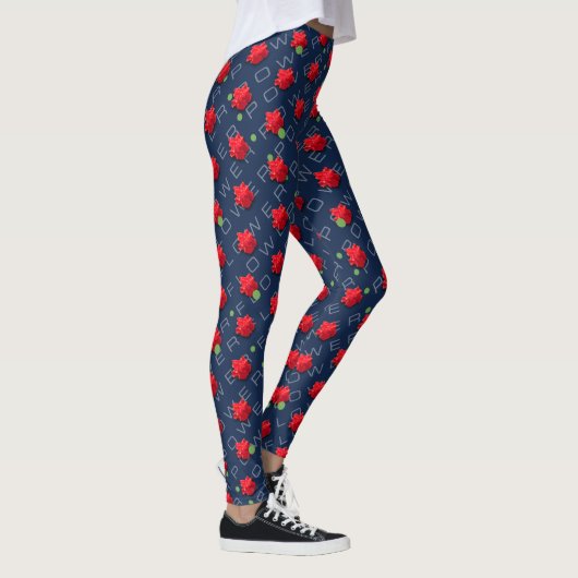 Blume Power Leggings (Rechts)