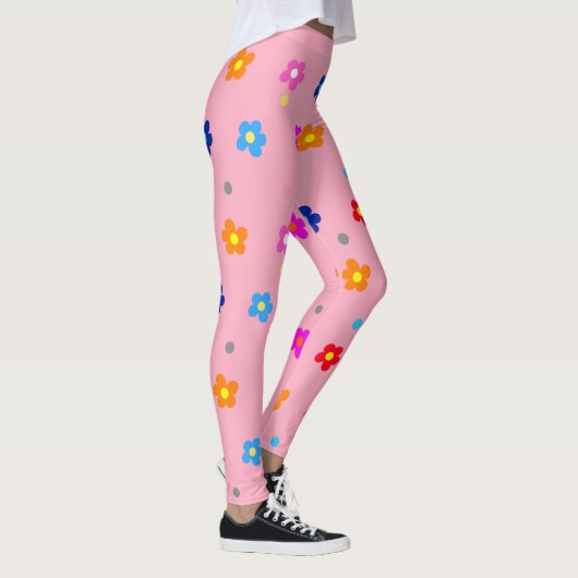 Blume Power Leggings (Rechts)