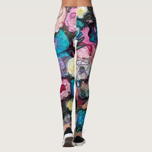 Blume Power Leggings (Rückseite)