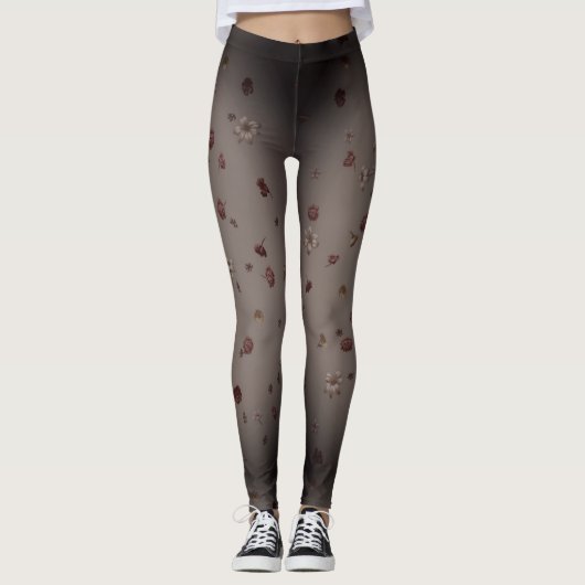 Blume Power Leggings (Vorderseite)